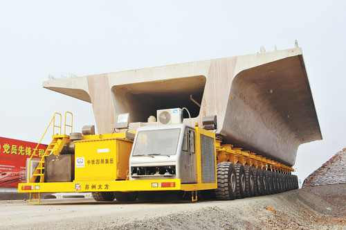 輪胎式運梁車(chē)目前在我國的發(fā)展前景